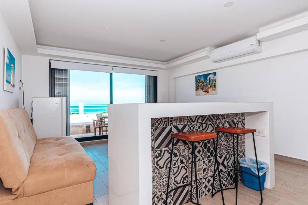 Villas Marlin 108, A Pie De Playa, Albercas, Jacuzi, Ubicacion Inmejorable Cancun Exterior photo