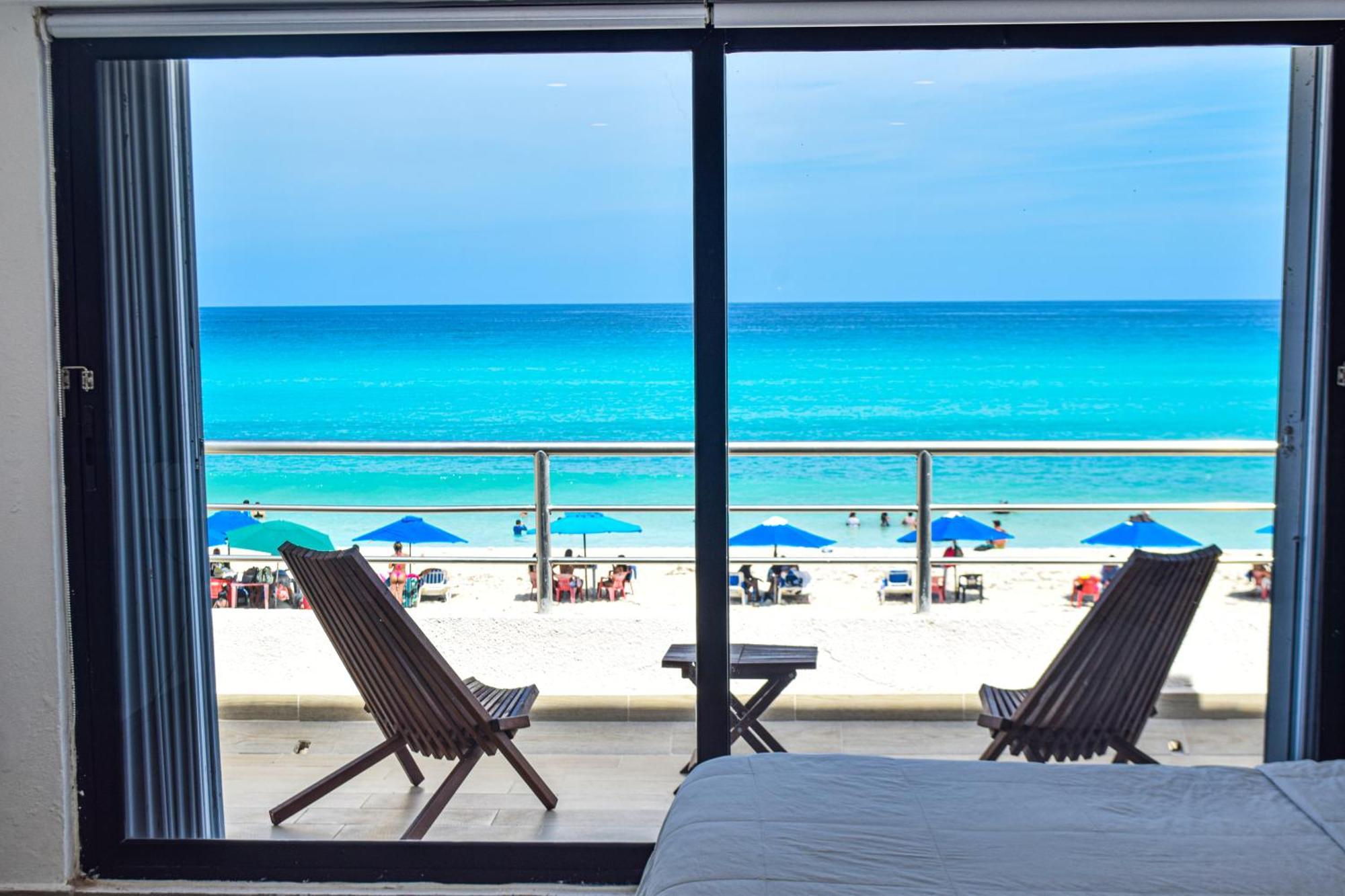 Villas Marlin 108, A Pie De Playa, Albercas, Jacuzi, Ubicacion Inmejorable Cancun Exterior photo